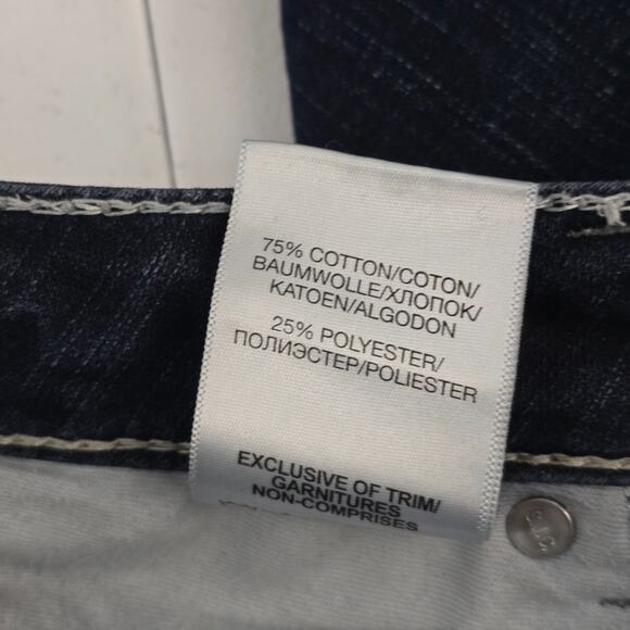 Silver Suki high slim boot cut jeans 27x33 denim womens 6782 - Picture 10 of 11